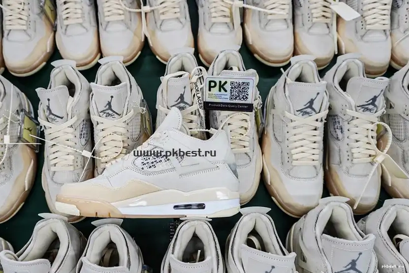 JORDAN SAIL OFF-WHITE TO READY SHIP RETRO MATERIALS RETAIL 4 0602